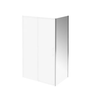 Душевая боковая панель Kerama Marazzi Vetro VE.80.FP.CR 80 см стекло прозрачное профиль хром