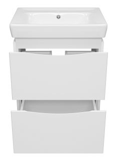 Напольная тумба под раковину Misty Венера 60см белый