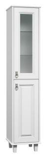 Напольный шкаф - пенал Misty Версаль 35см правый белый