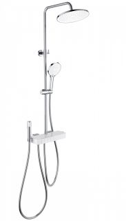 Душевая стойка Wonzon & Woghand Muse Forte WW-B3580-CR с термостатом хром