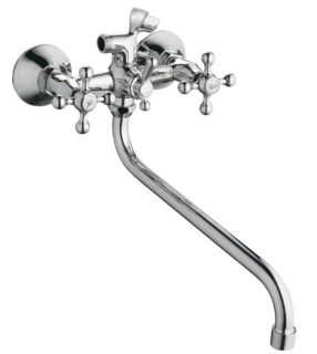 Смеситель для ванны Haiba HB2208 хром