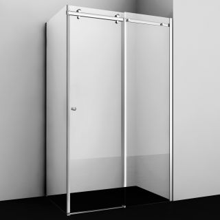 Душевой уголок Wasserkraft Vils 110x90см серебристый 56R15