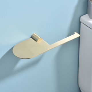 Держатель для туалетной бумаги R300.03.03 золотой сатин