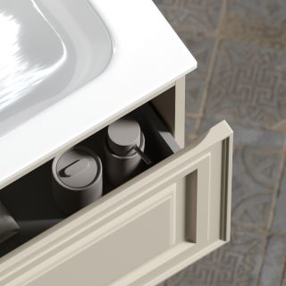 Подвесная тумба под раковину Sancos Very VR60CE 60см Beige Soft