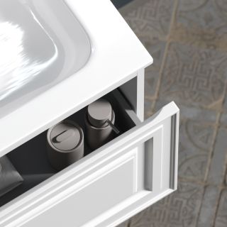 Подвесная тумба под раковину Sancos Very VR60W 60см Bianco