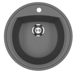 Кухонная мойка Ulgran Classic U-603-343 антрацит
