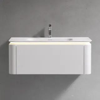 Тумба под раковину  Black&White Universe 9251100 белая 110 см