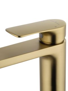 Смеситель для раковины Wonzon & Woghand Line WW-A40732-BG брашированное золото