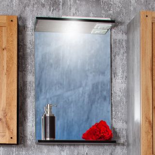 Зеркало с подсветкой Бриклаер Лофт 4627125413322 45 см метрополитен грей