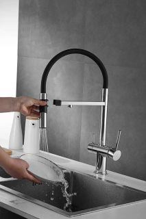 Смеситель для кухни Rose R958 хром