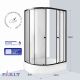 Душевой уголок с поддоном PARLY ZFM1201B R (120х80х195)