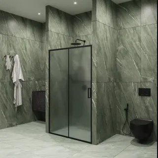 Душевая дверь by Deonria Kupe D-195-120-6-G-B 120см графит/сатин