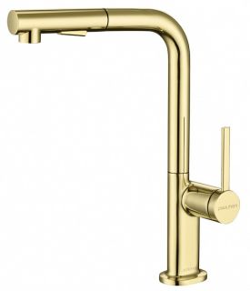Смеситель для кухни Paulmark Neo Ne214419-G золото