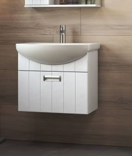 Тумба под раковину подвесная Vigo Diana tp.DIA.BAL.60.1Y 60 см белый